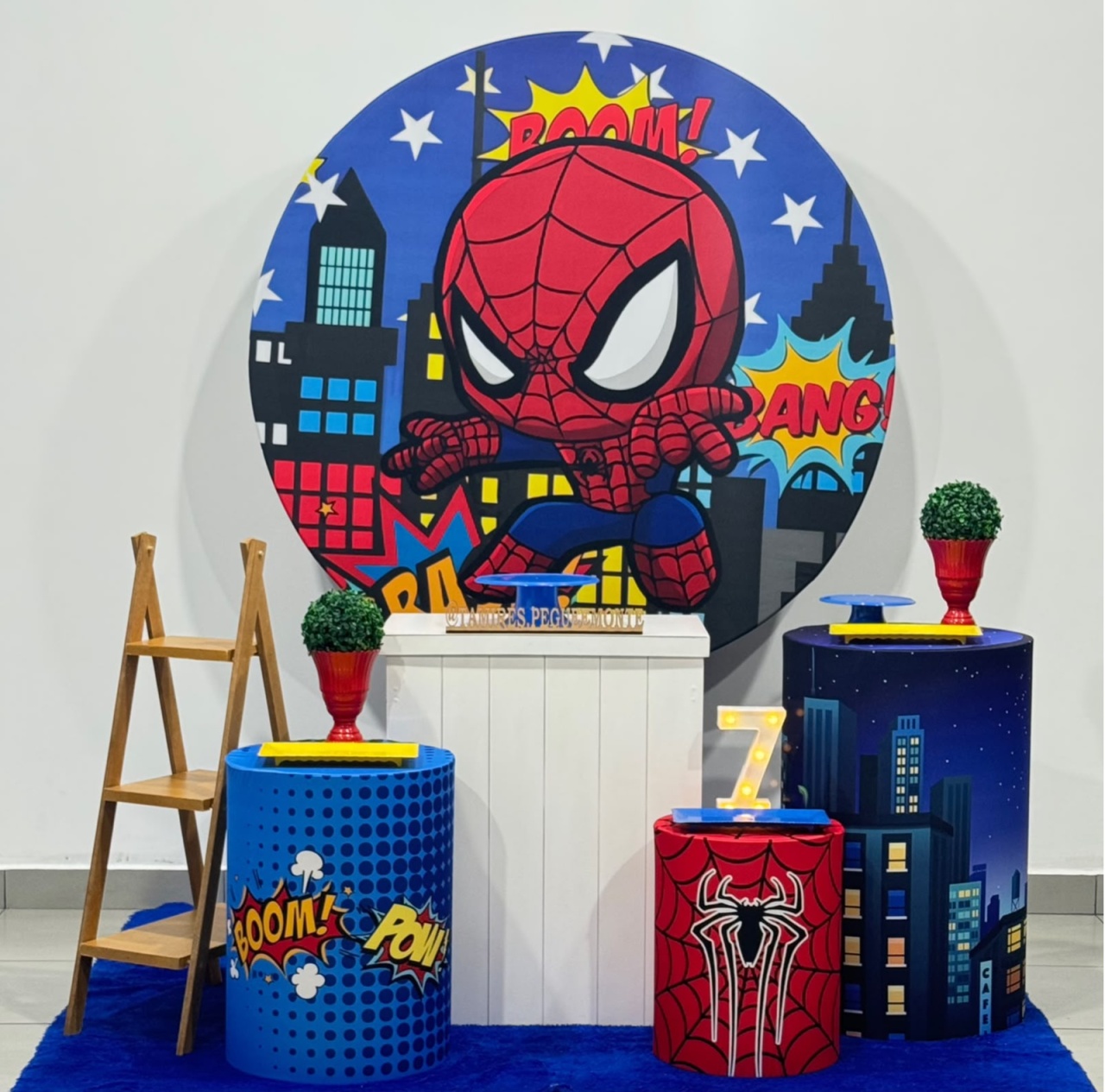 Homem Aranha Baby 2 - Kit 3 - Tamires Pegue e Monte Uberaba