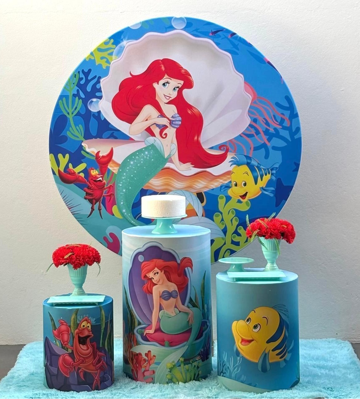 A Pequena Sereia Ariel - Kit 1 - Tamires Pegue e Monte Uberaba