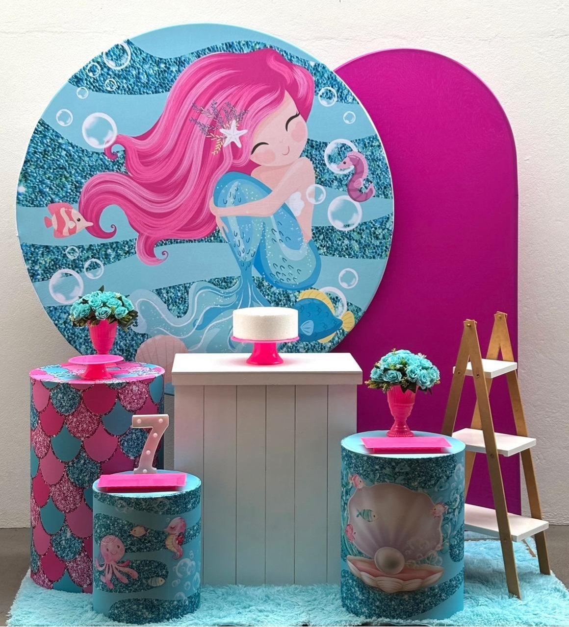Sereia Baby - Kit 3 (Romano Rosa) - Tamires Pegue e Monte Uberaba