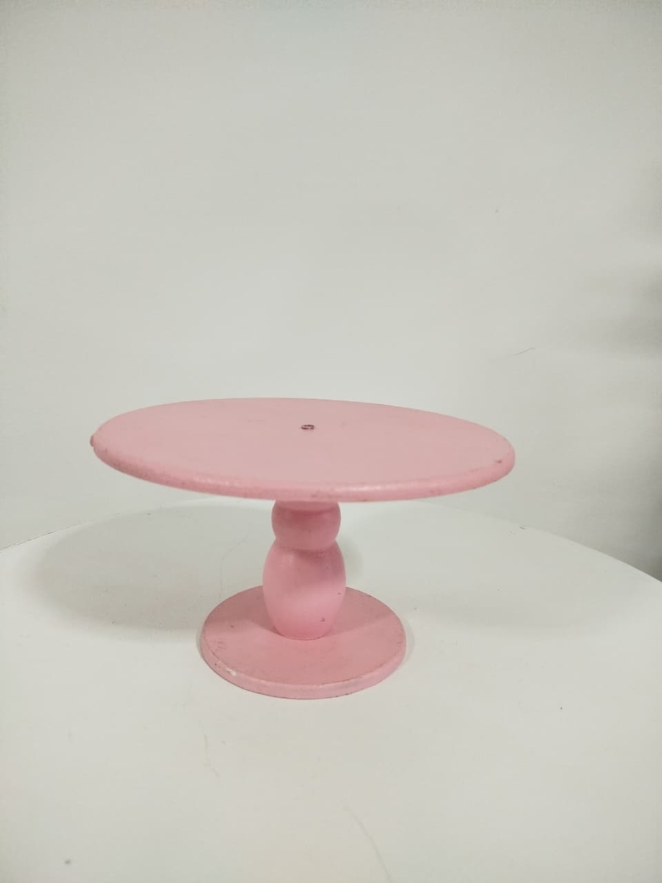 Boleira Rosa Madeira M - Decoração de Mãe
