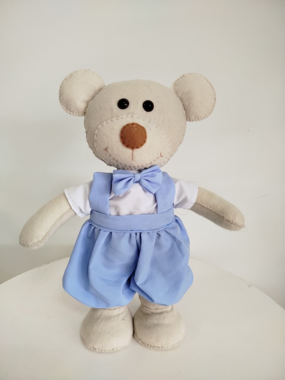 Urso Azul Cha Revelação - Decoração de Mãe