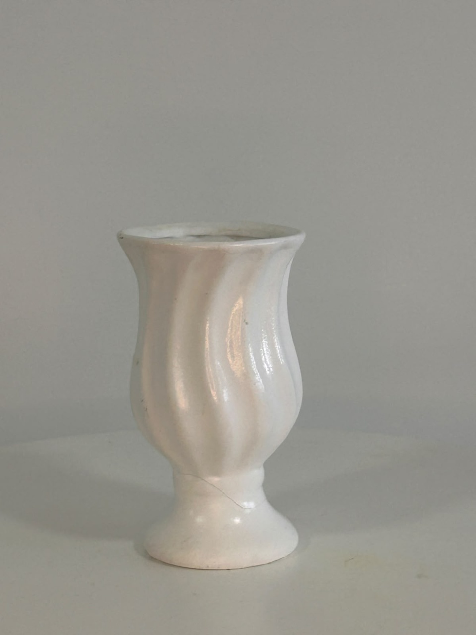 Vaso Branco Pequeno - Decoração de Mãe