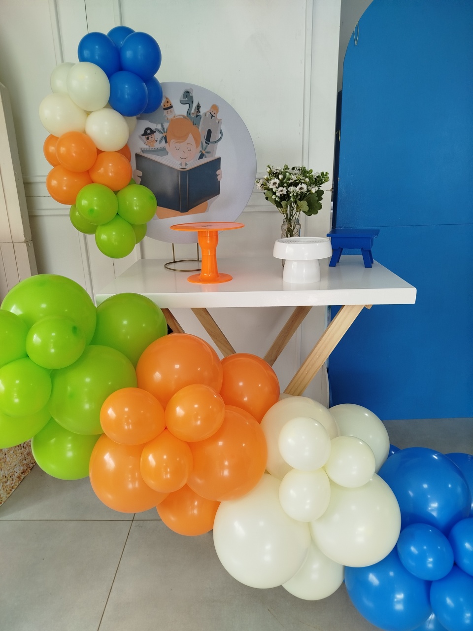 Kit Mesa Master Livros - Decoração de Mãe