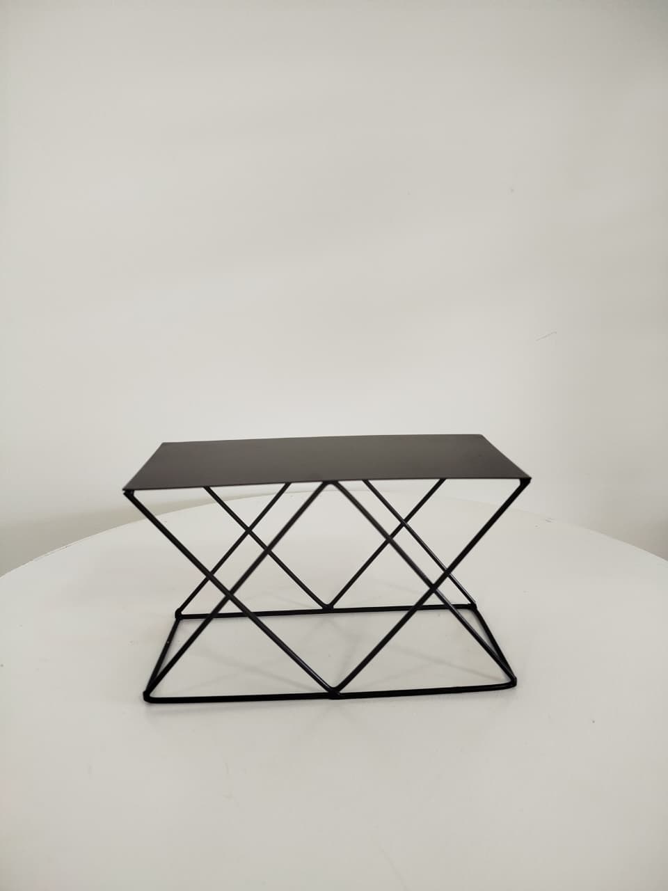 Boleira Preta Ferro Retangula - Decoração de Mãe