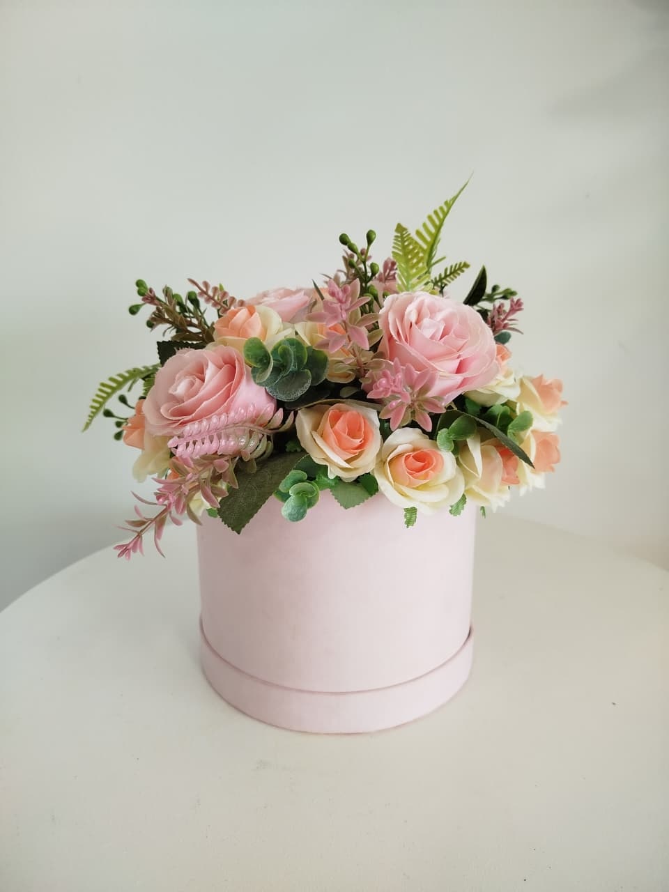 Box Rosa de Flores - Decoração de Mãe