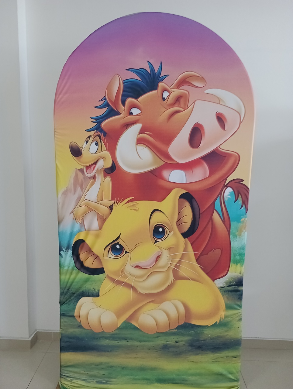 Capa Reio Leao Romano 2X1 - Decoração de Mãe