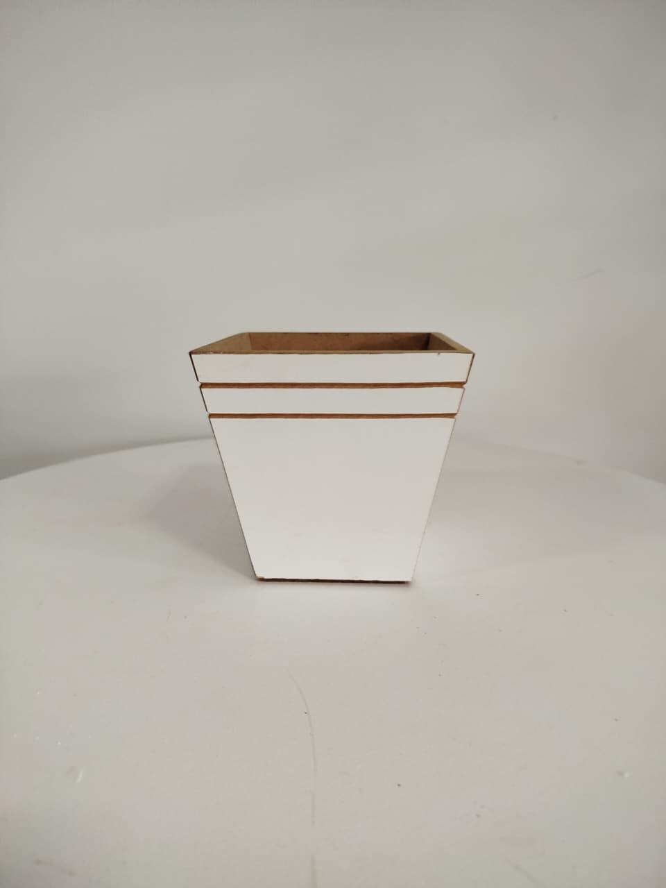 Vaso Mdf Branco - Decoração de Mãe