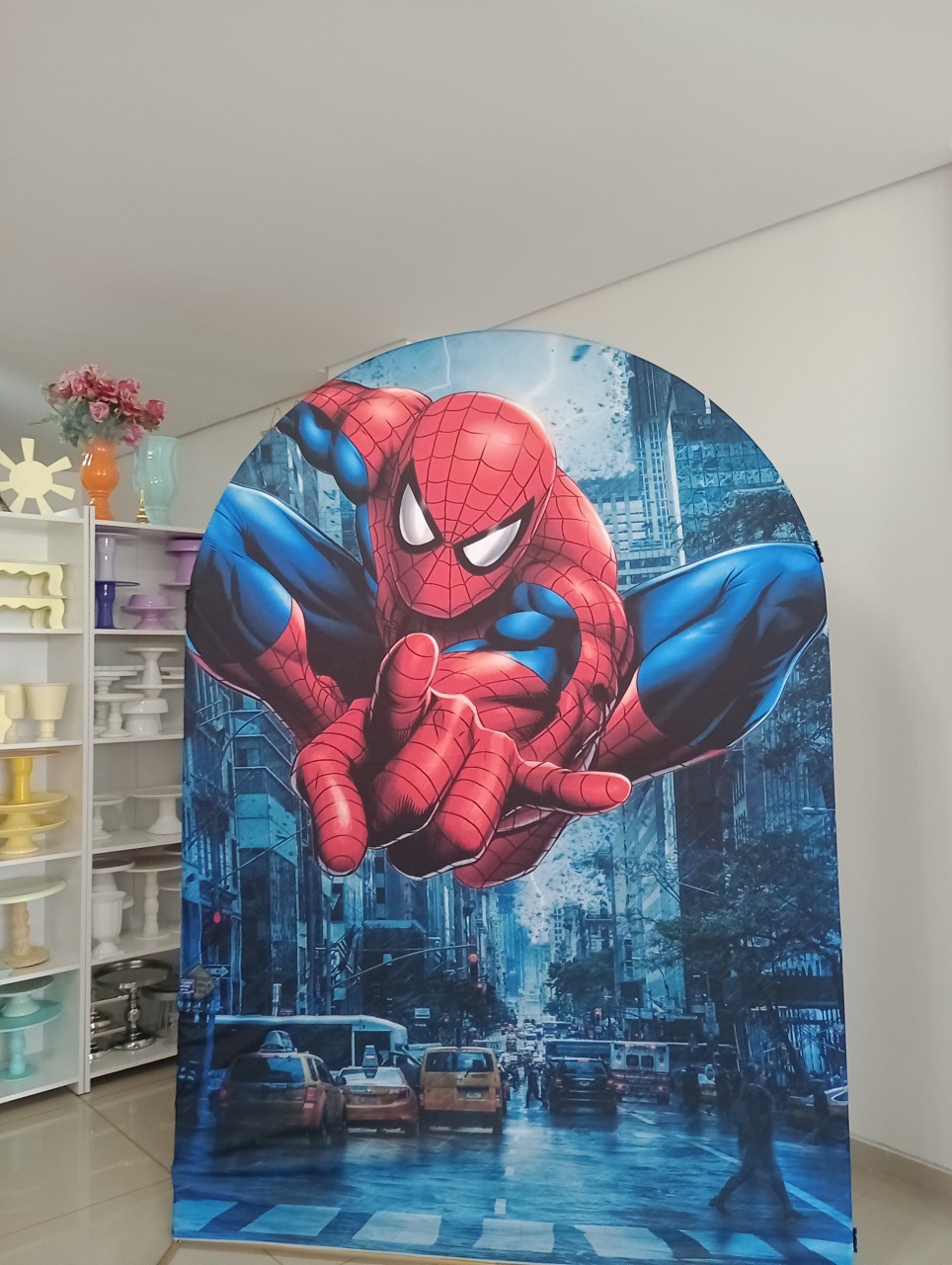 Capa Homem Aranha 1,50 Romano - Decoração de Mãe