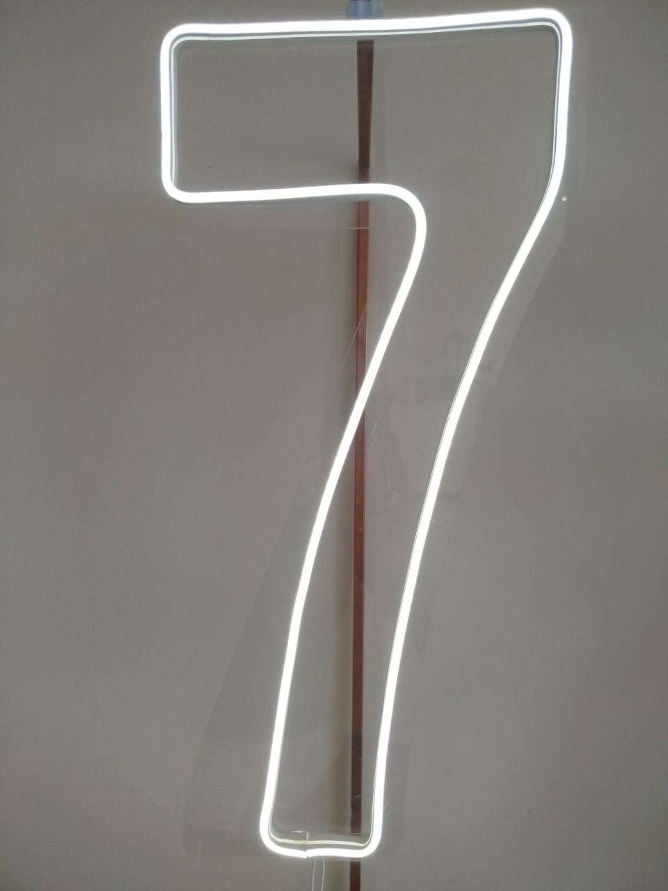 Led Numeral 7 - Decoração de Mãe