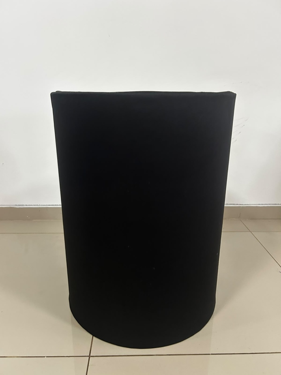 Capa Cilindro G Preto - Decoração de Mãe