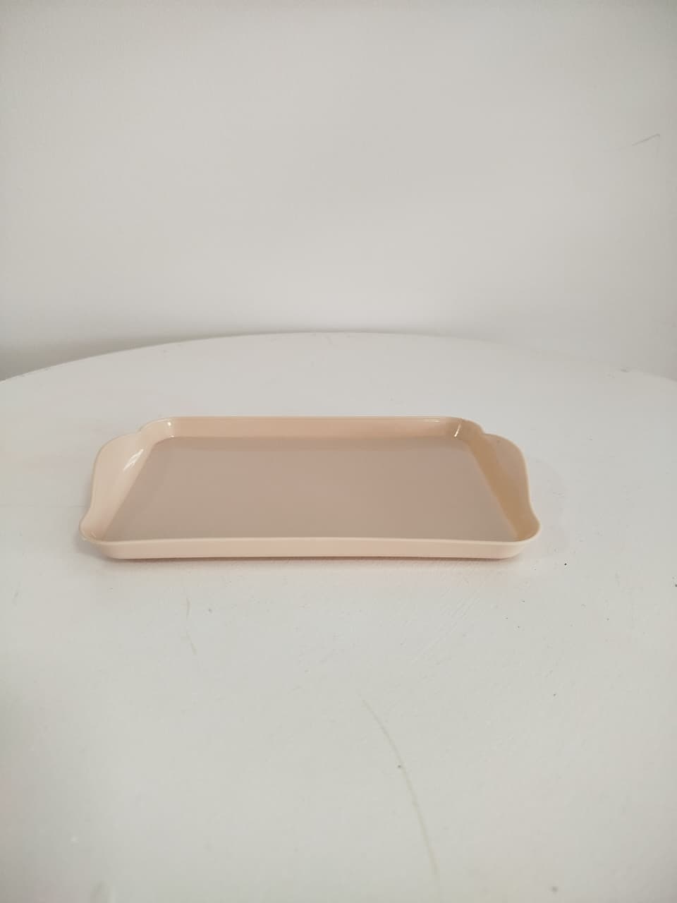Bandeja Nude Quadrada - Decoração de Mãe
