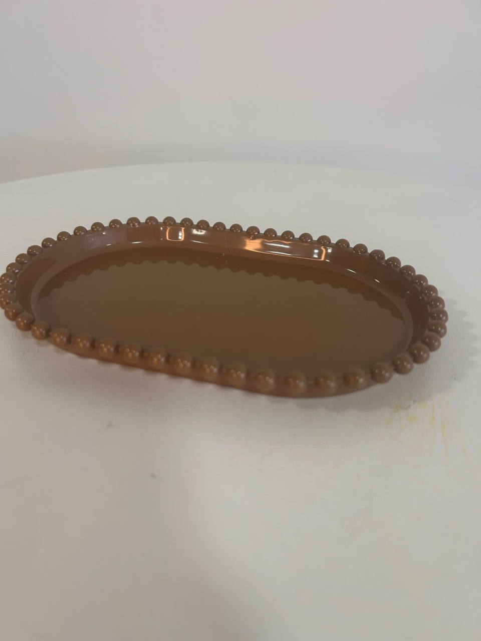 Bandeja Marron - Decoração de Mãe