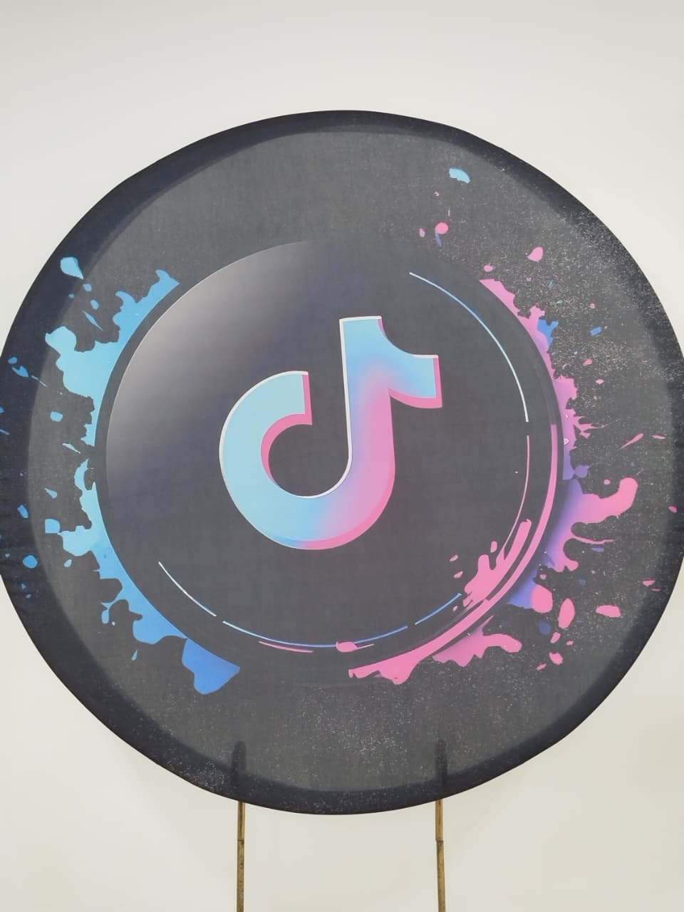 Capa Painel Redondo Tiktok - Decoração de Mãe