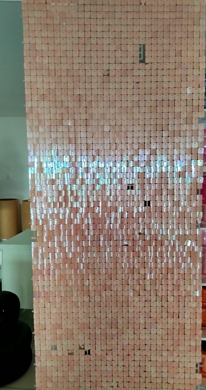 Painel Shimmer Rosa - Decoração de Mãe