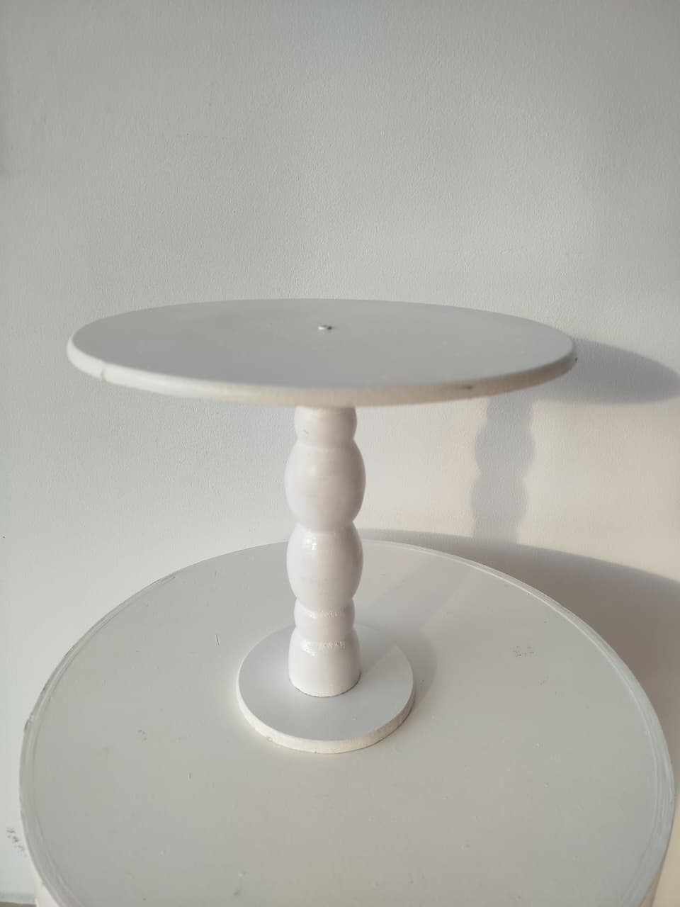 Boleira Branca Grande - Decoração de Mãe