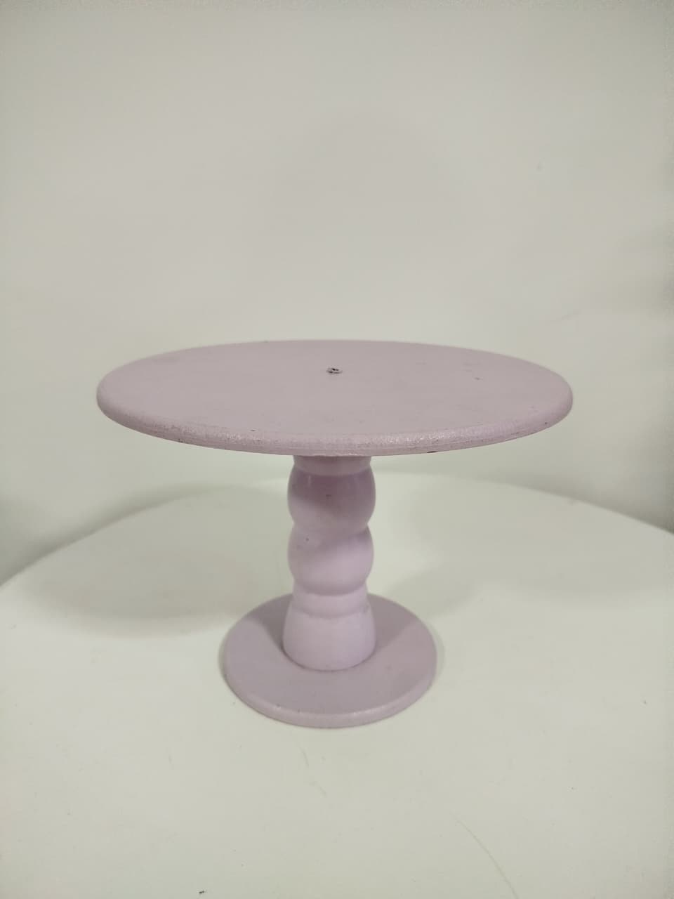 Boleira Lilas Madeira M - Decoração de Mãe