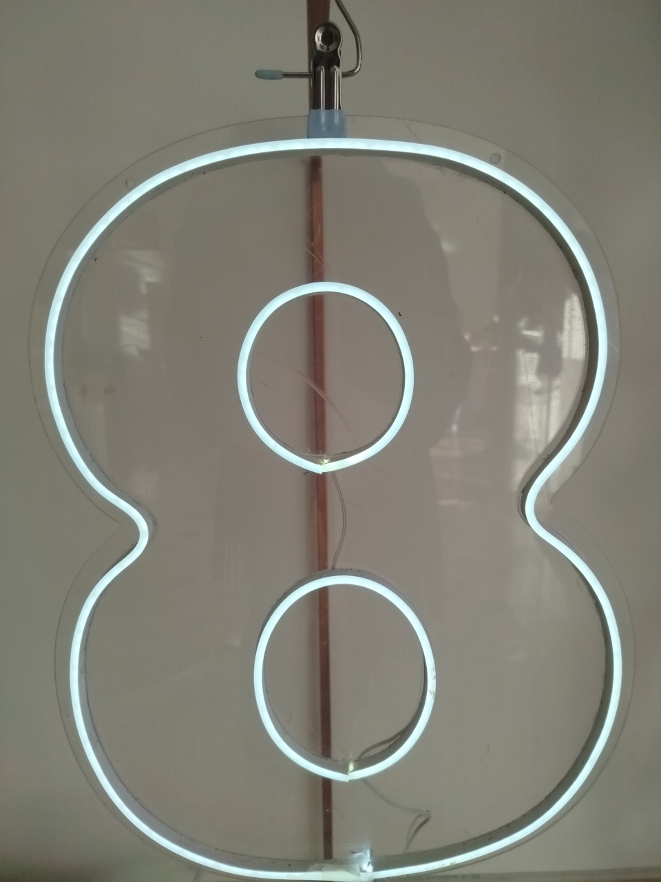 Led Numeral 8 - Decoração de Mãe