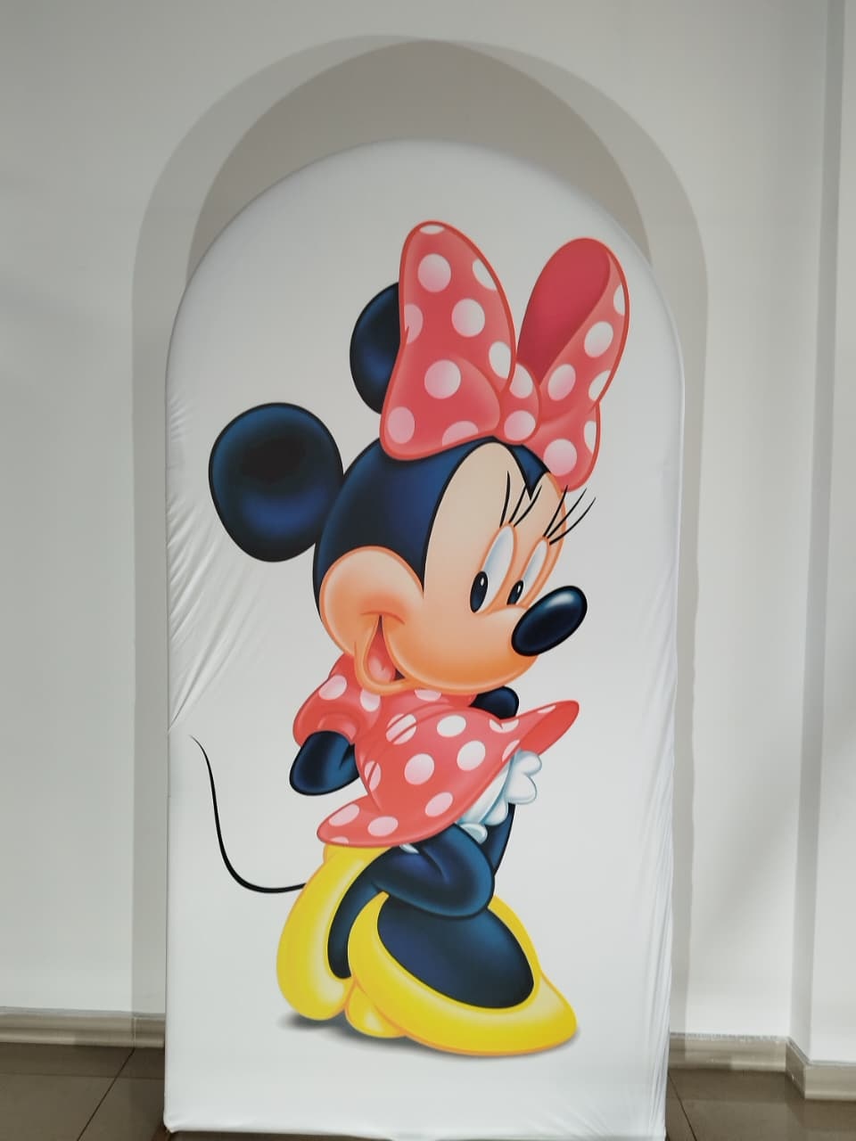 Capa Minnie Vermelha Romano 2X1 - Decoração de Mãe