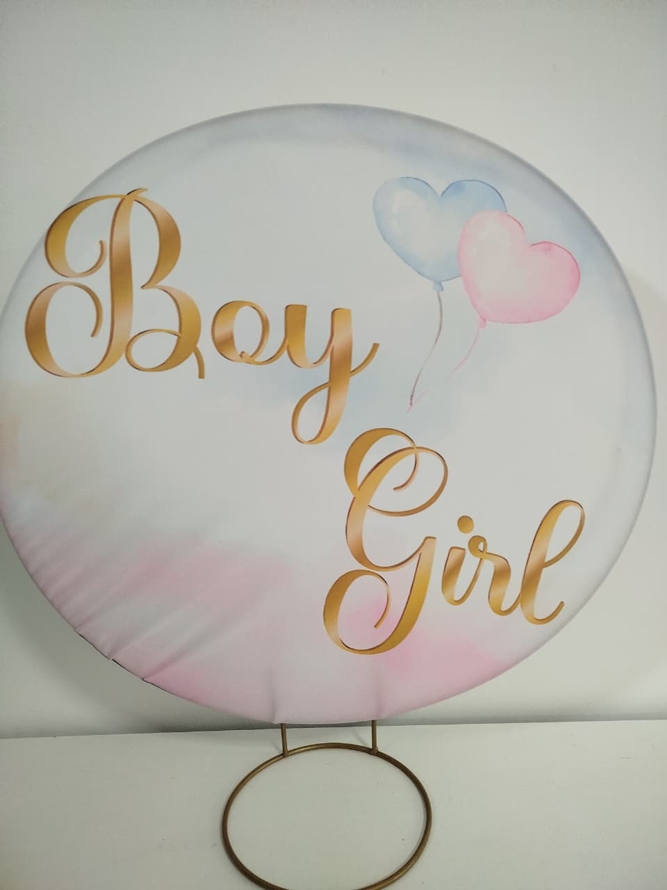 Painel de Mesa Boy Or Girl - Decoração de Mãe