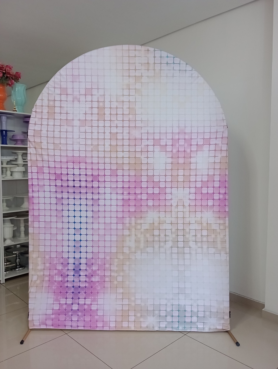 Capa Colorida 1,50 Romano - Decoração de Mãe