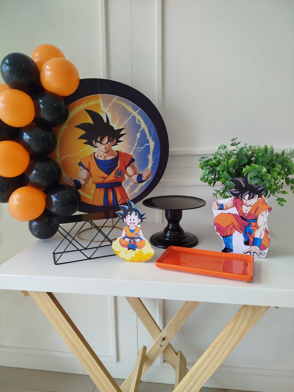 Kit Mesa Dragon Ball Z - Decoração de Mãe