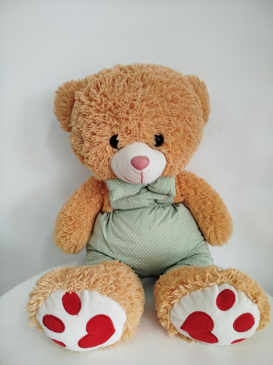 Urso Roupa Verde - Decoração de Mãe