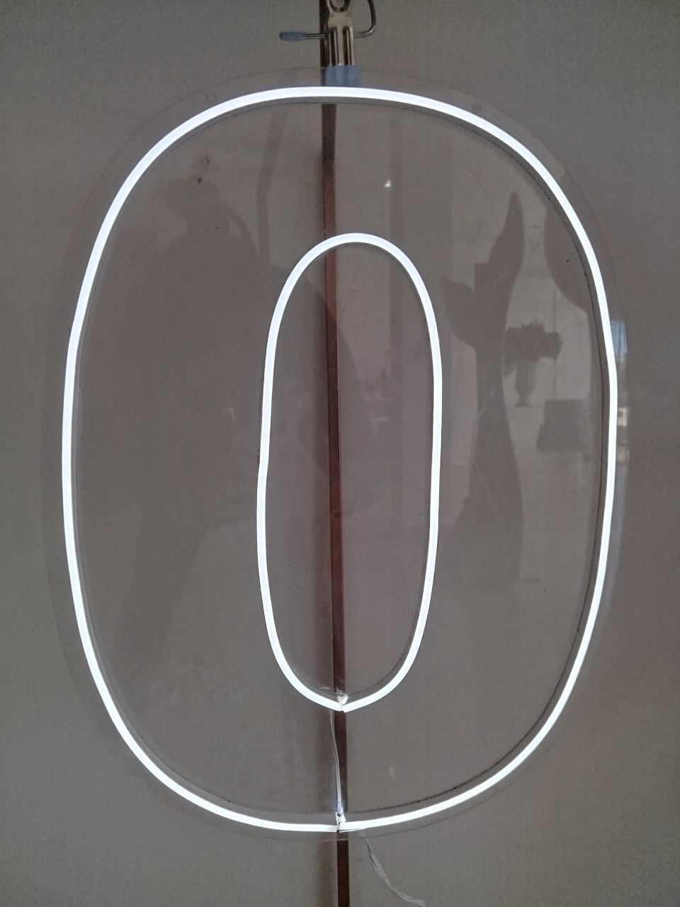 Led Numeral 0 - Decoração de Mãe