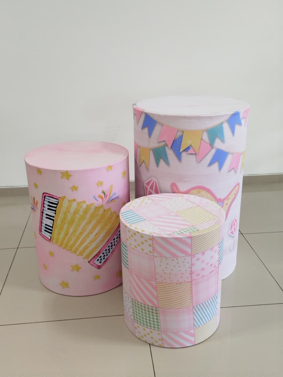 Capas Cilindro Festa Junina - Decoração de Mãe