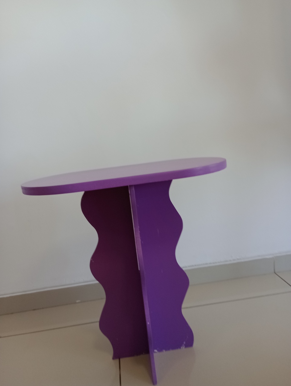 Mesa Lilas Pequena - Decoração de Mãe