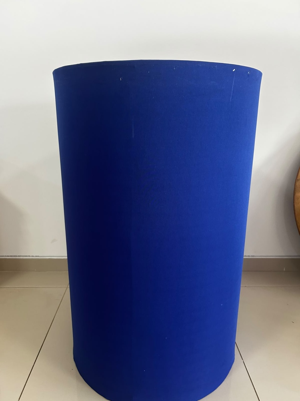 Capa Cilindro G Azul Royal - Decoração de Mãe
