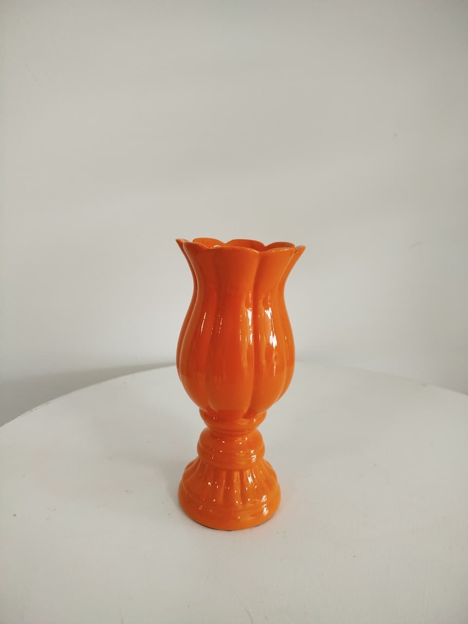 Vaso Laranja P - Decoração de Mãe