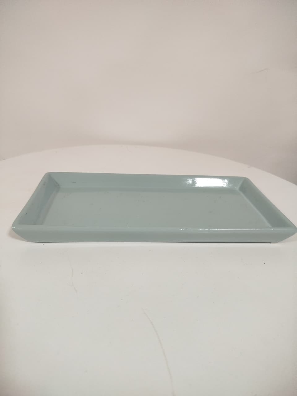 Bandeja Verde Ceramica - Decoração de Mãe