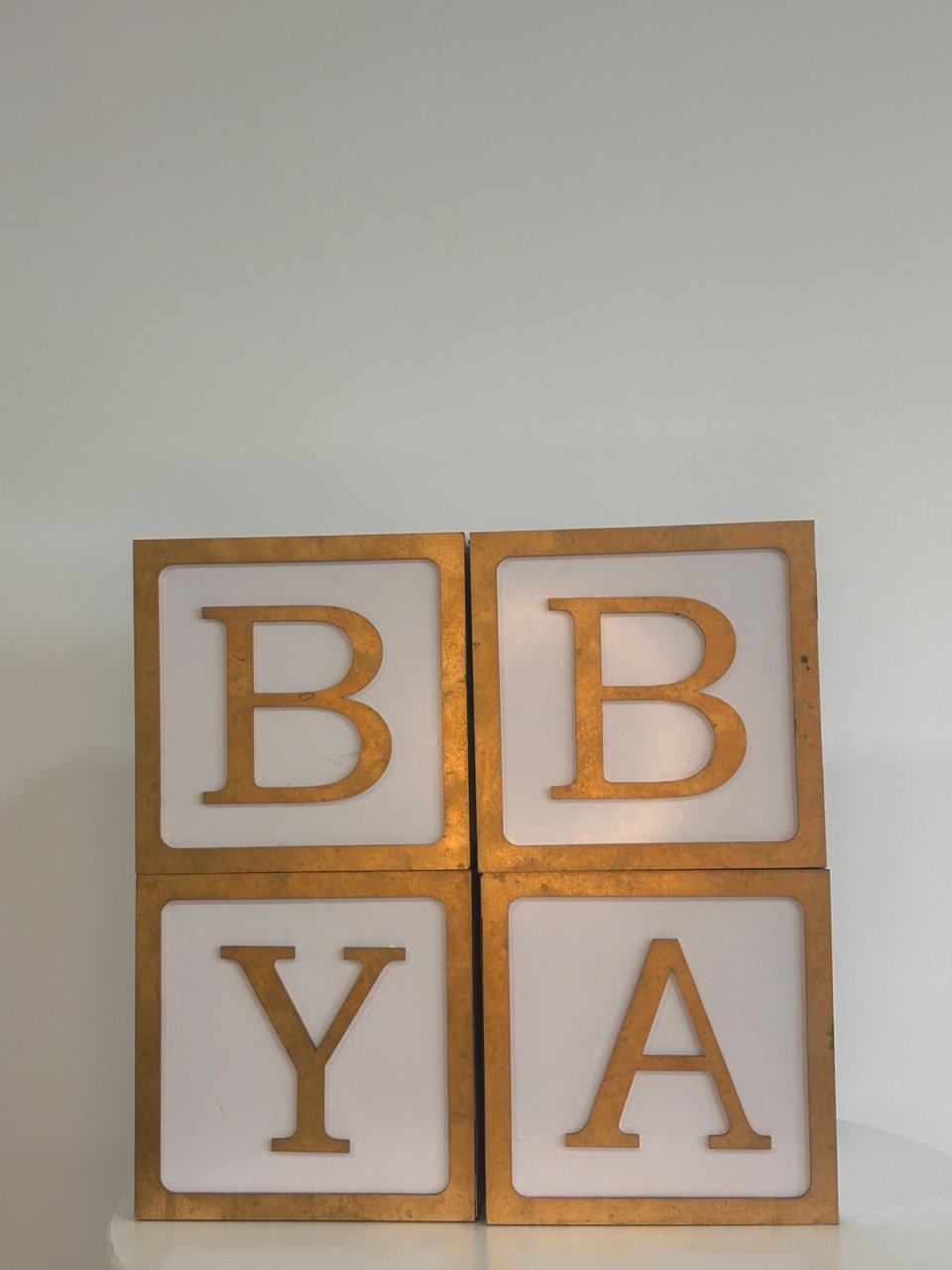 Cubos Baby 20X20 - Decoração de Mãe