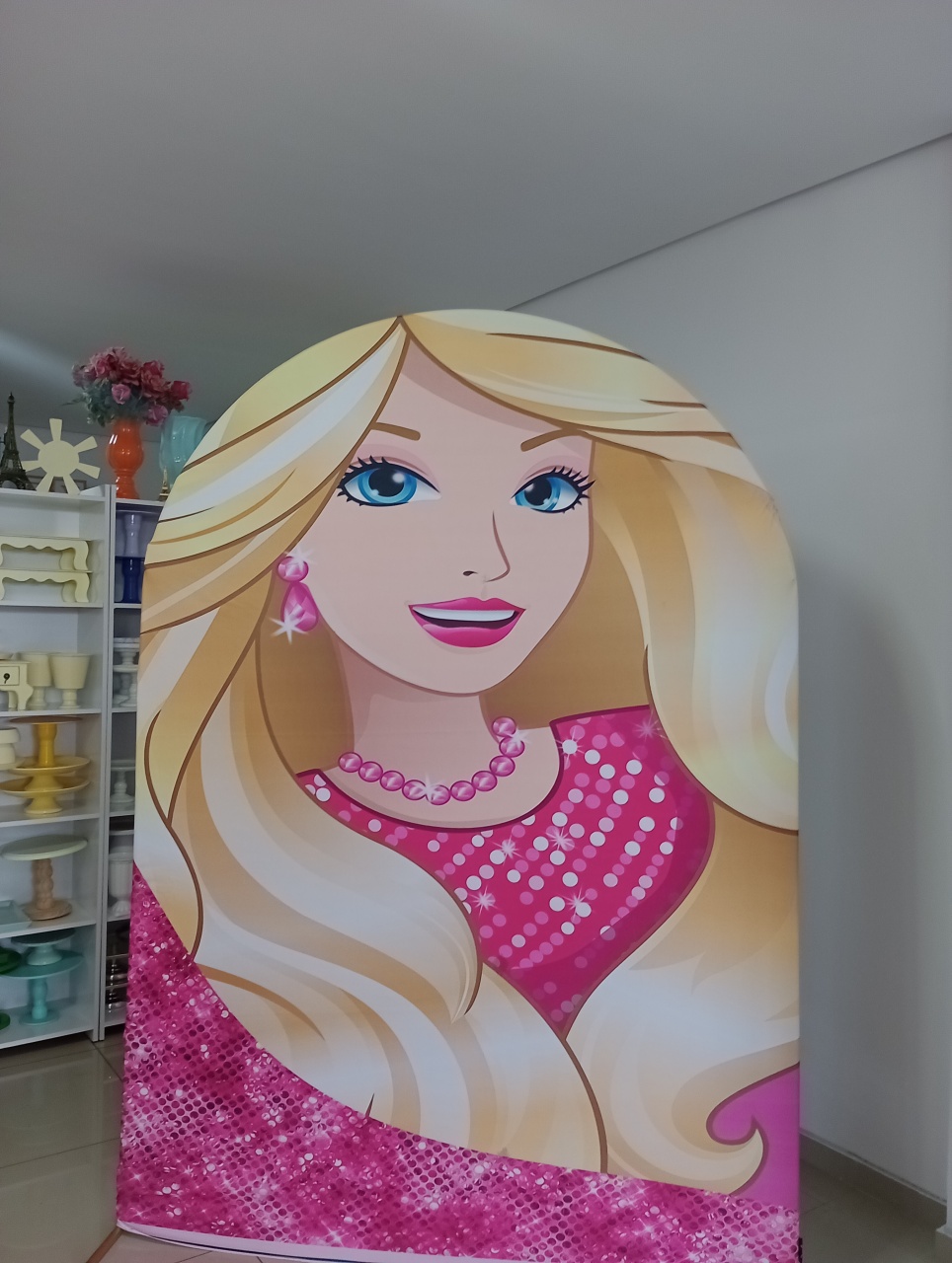 Capa Barbie 1,50 Romano - Decoração de Mãe