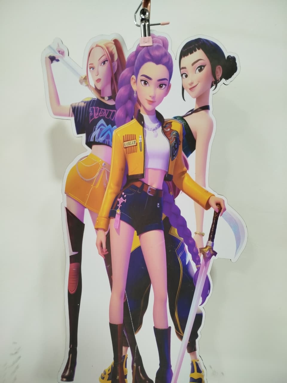 Display Grande Guerreiras Do K-Pop - Decoração de Mãe
