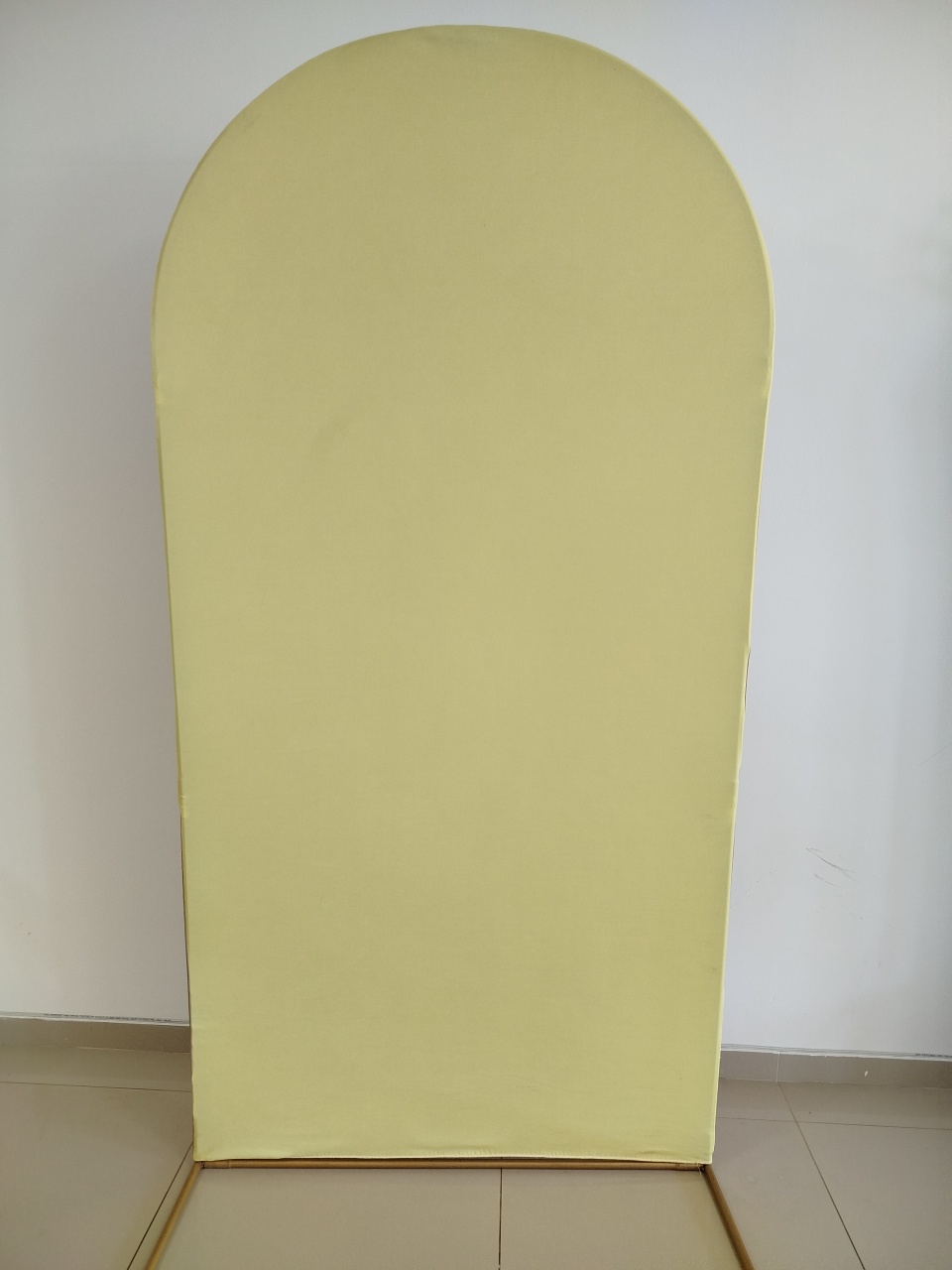 Capa Painel Romano 2X1 Amarelo - Decoração de Mãe