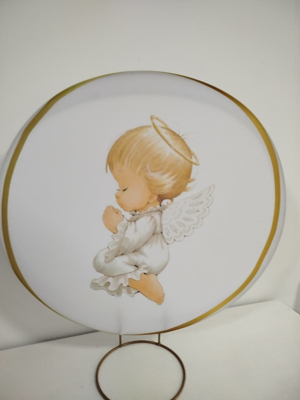 Painel de Mesa Anjo - Decoração de Mãe