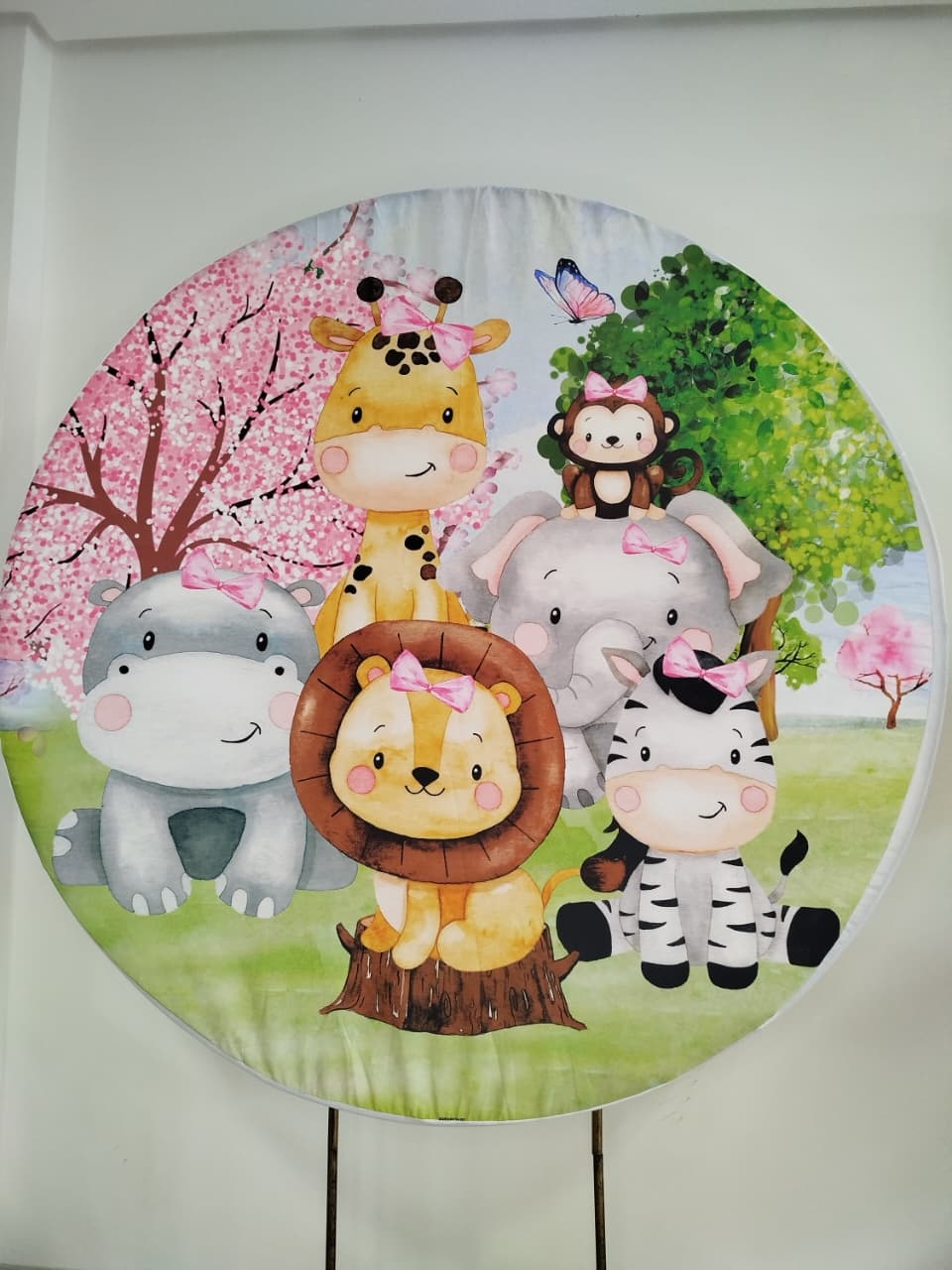 Capa Painel Redondo Zaffari Menino - Decoração de Mãe