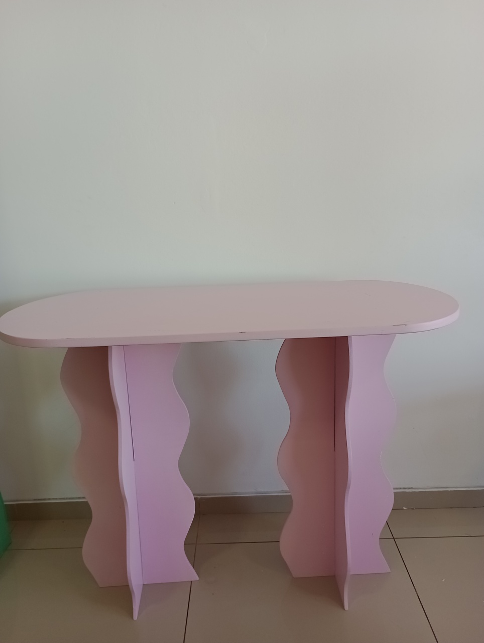 Mesa Rosa Grande - Decoração de Mãe