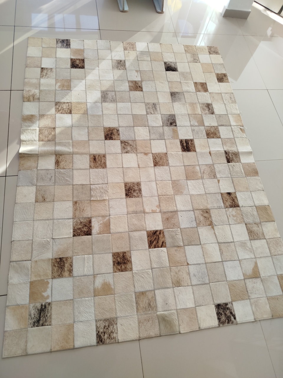 Tapete Couro Boi 2X1,5 - Decoração de Mãe