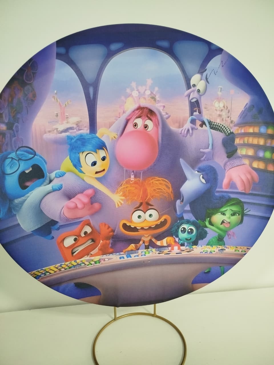 Painel de Mesa Divertidamente - Decoração de Mãe