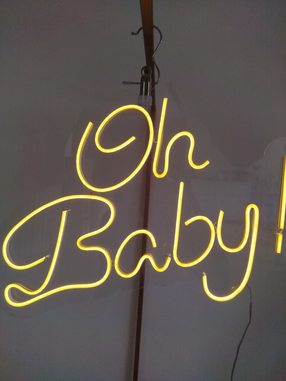 Led Oh Baby - Decoração de Mãe