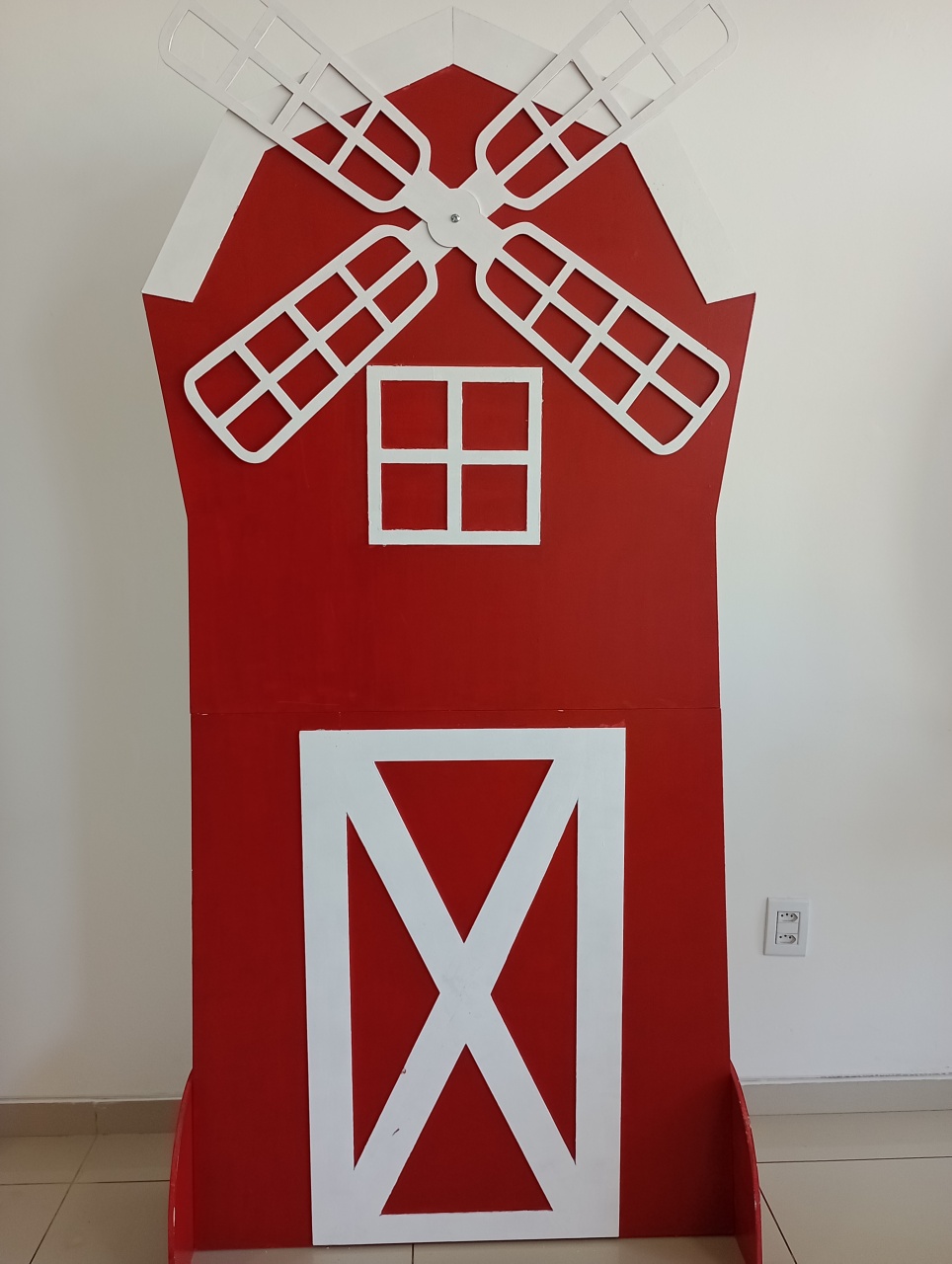 Moinho Vermelho - Decoração de Mãe