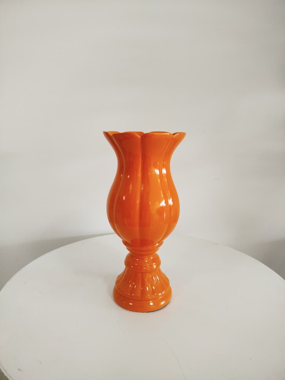 Vaso Laranja G - Decoração de Mãe
