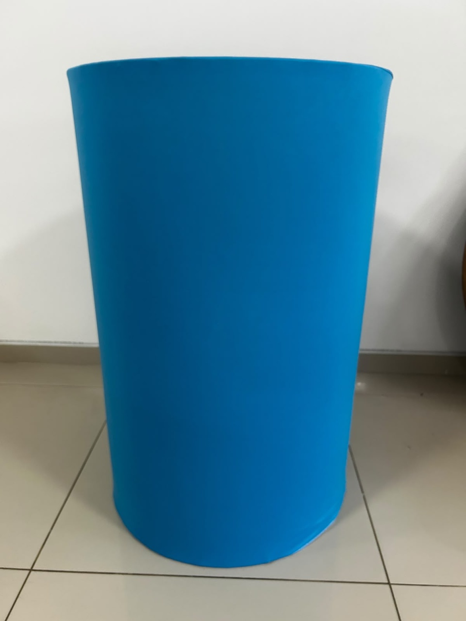 Capa Cilindro G Azul - Decoração de Mãe