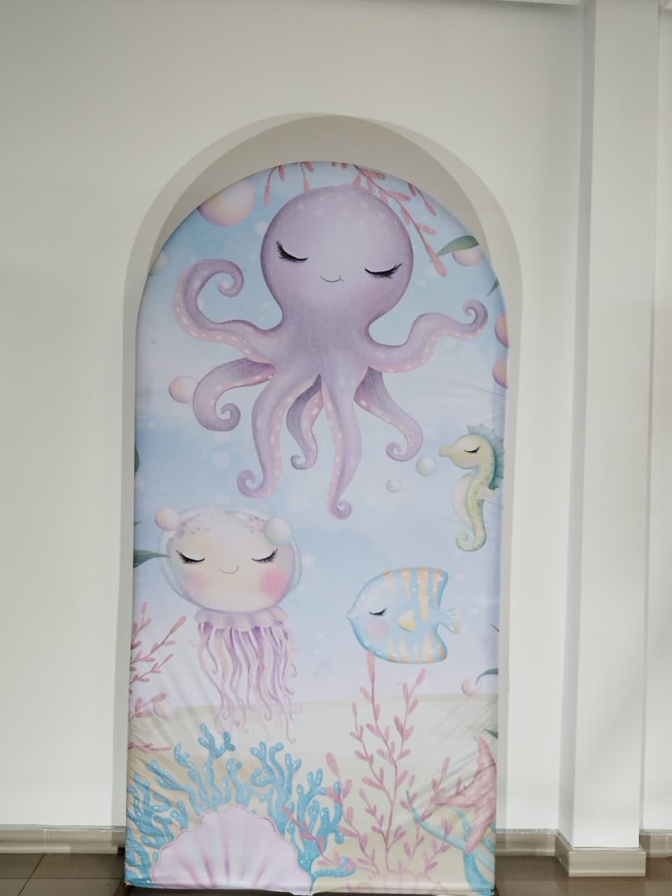Capa Fundo Do Mar Romano 2X1 - Decoração de Mãe