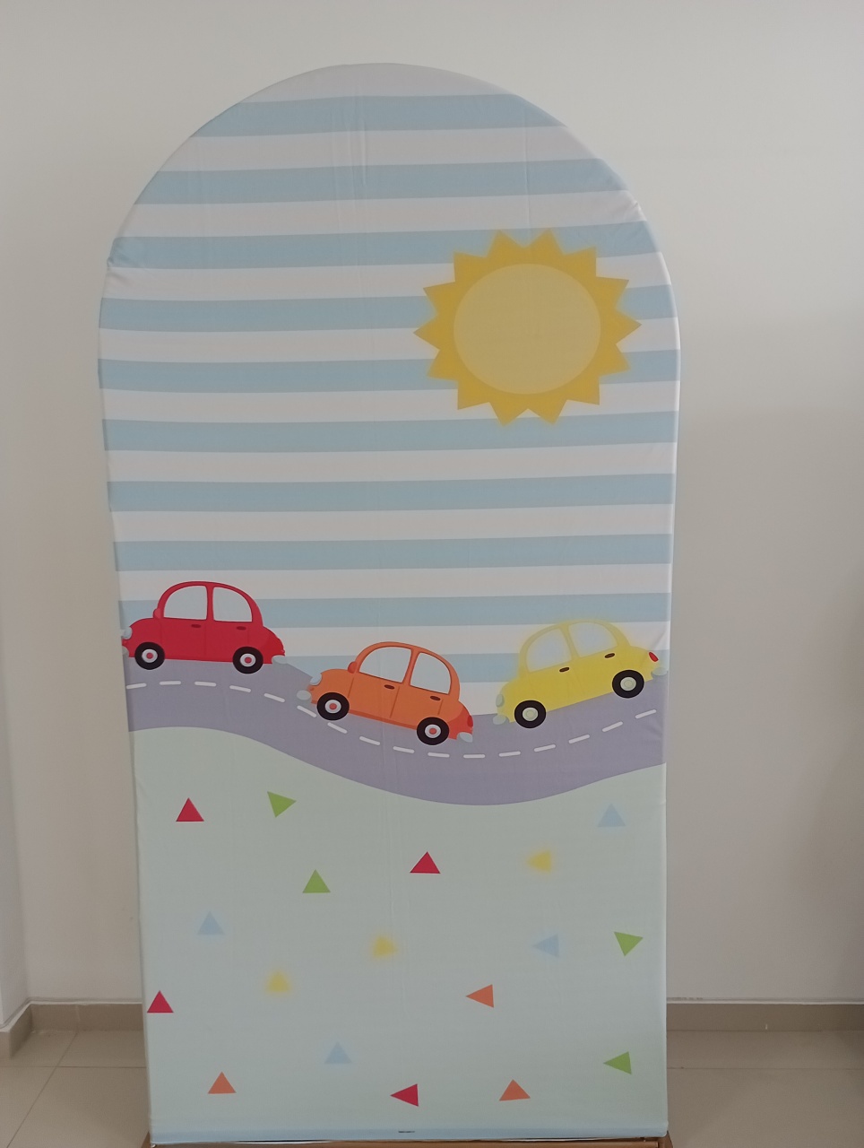 Capa Carros Romano 2X1 - Decoração de Mãe