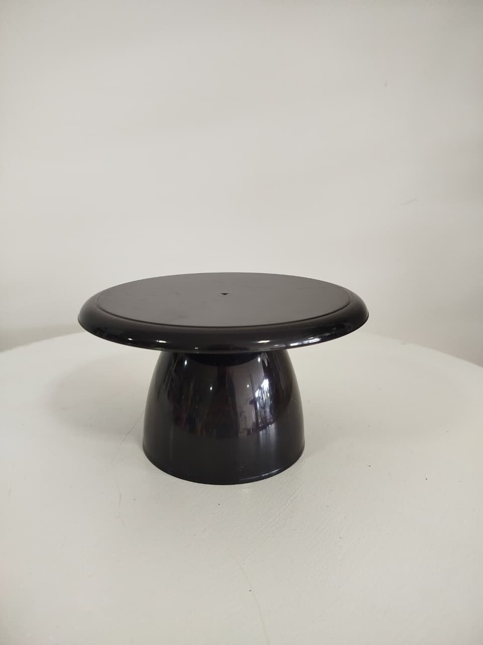 Boleira Preta P Plastico - Decoração de Mãe