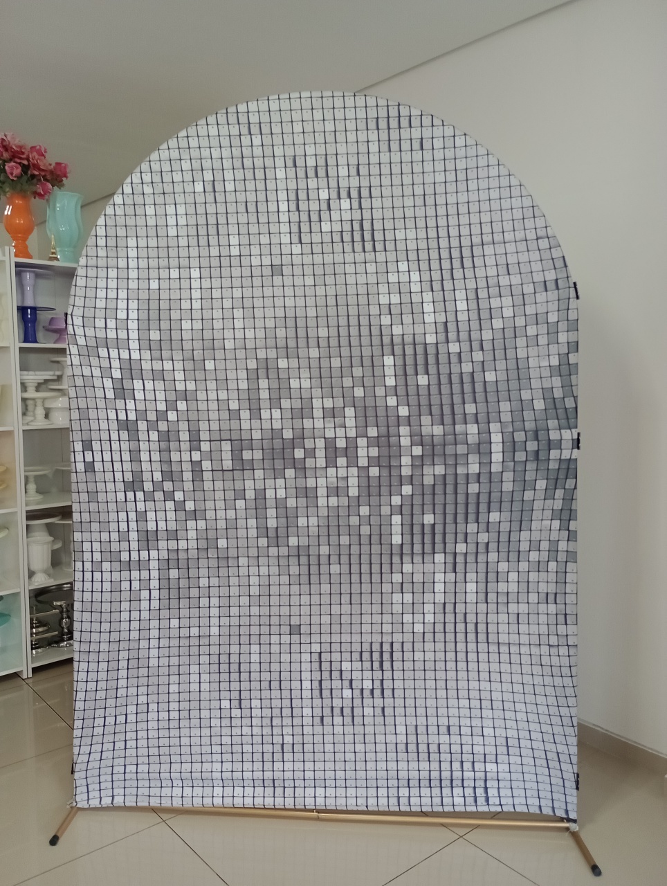 Capa Prata 1,50 Romano - Decoração de Mãe