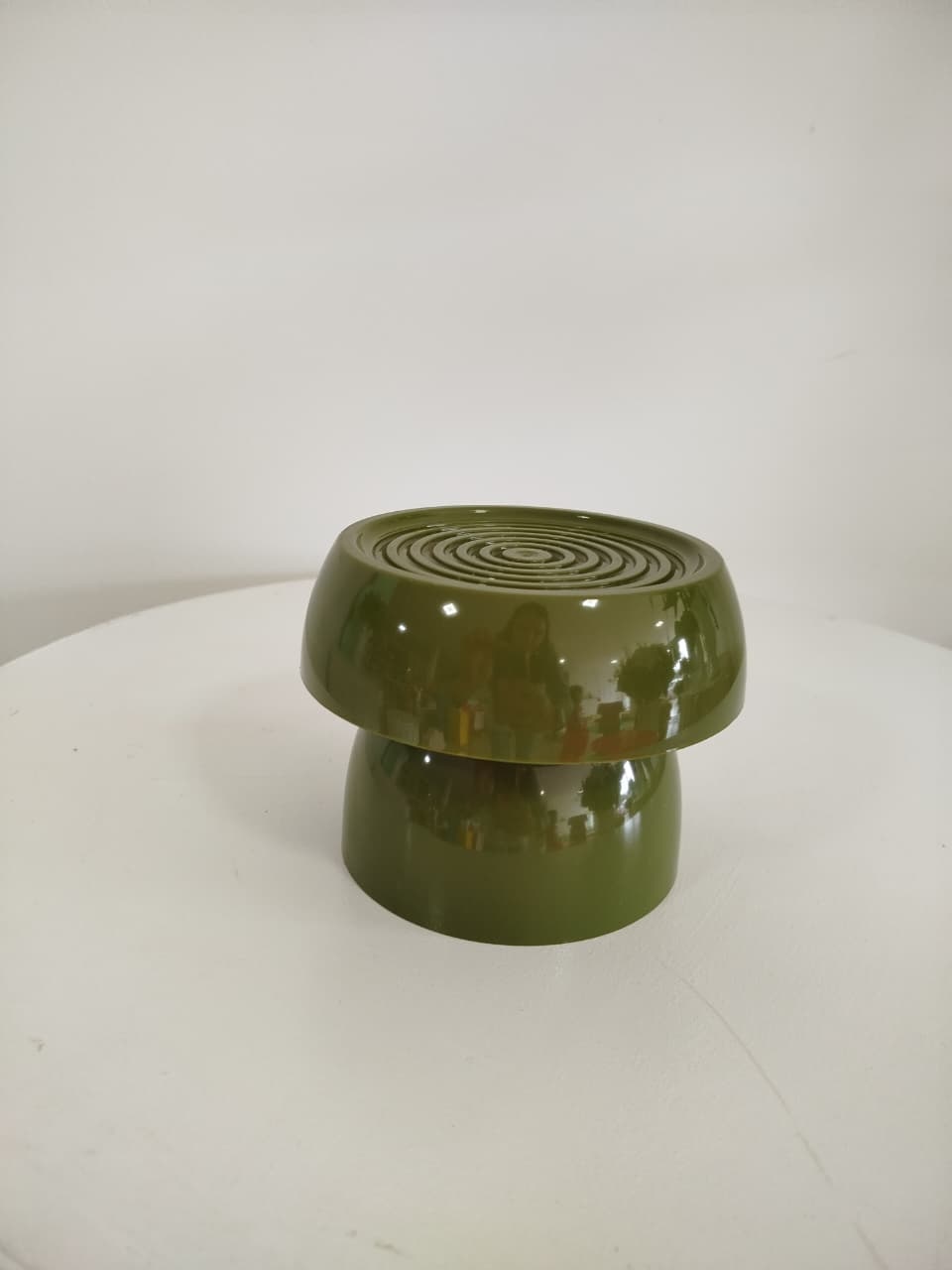 Boleira Verde Oliva P - Decoração de Mãe